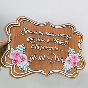 Pizarra para pajes y Damitas