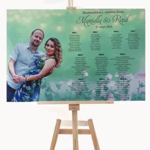 Carteles de Ubica tu mesa